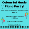 COLOURFUL MUSIC PIANO PARTY Scott McIlwraith lessons in London North